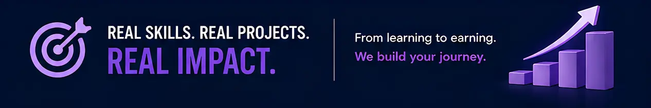 Real skills. Real projects. Real impact.